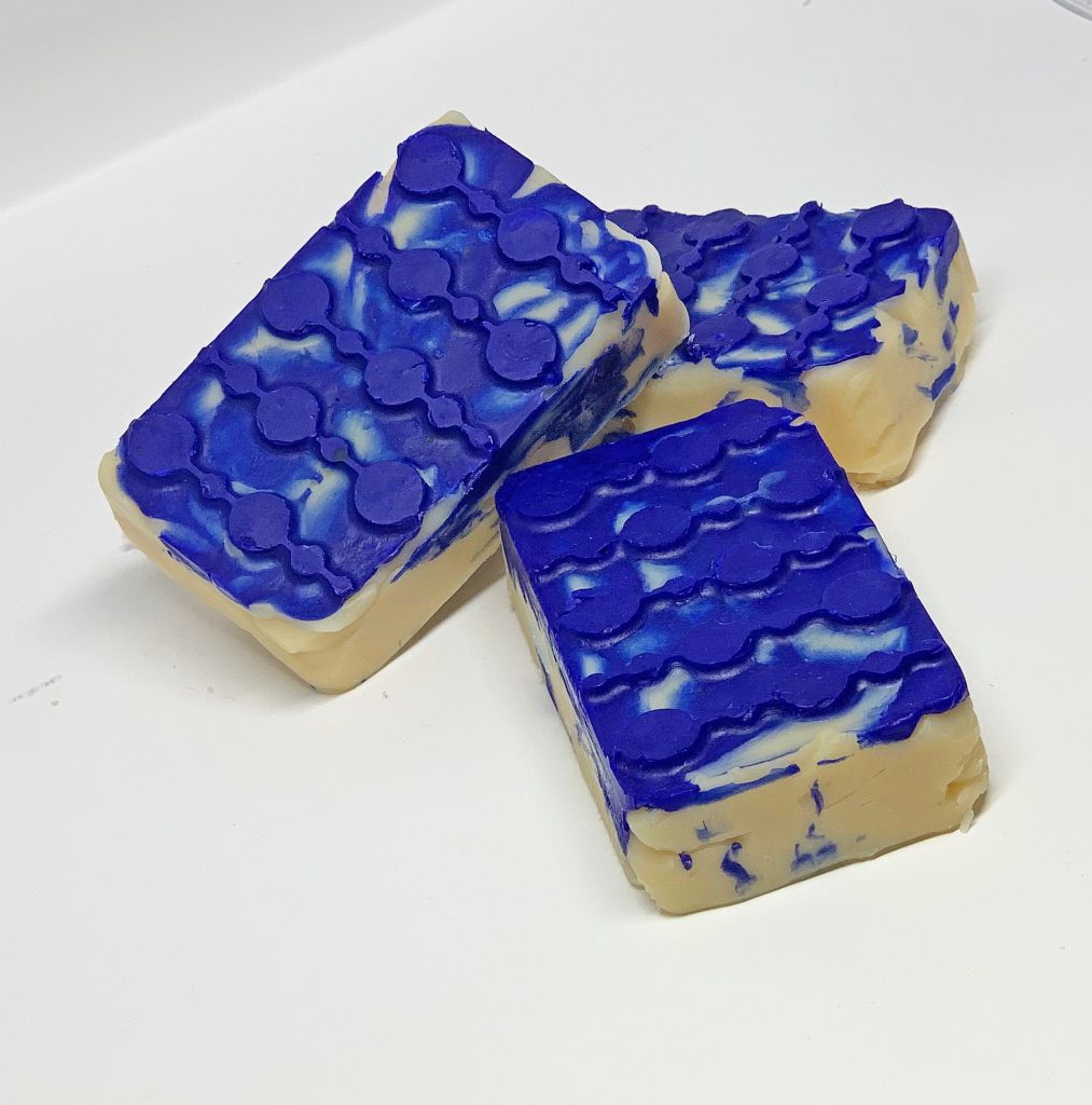 Ultramarine Blue Wild About Blueberries Soap, Take 1 — Adventures With
